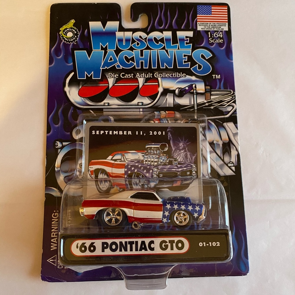 Muscle machines die cast '66 Pontiac GTO
